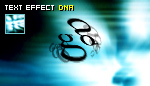 PJ text effect - DNA