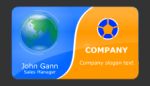 Flip Business card template 