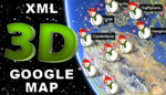 Christmas 3D Google Map v2 