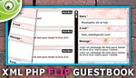 mgraph XML PHP Flip Guestbook