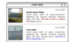 Simple News Ticker by XML AS3